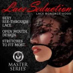 Master Series | Lace Seduction Lace Bondage Hood