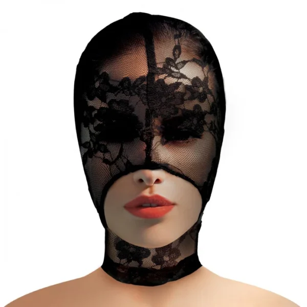 Master Series | Lace Seduction Lace Bondage Hood