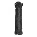 Master Series Premium Black Nylon Bondage Rope 25ft