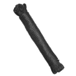 Master Series Premium Black Nylon Bondage Rope 50ft