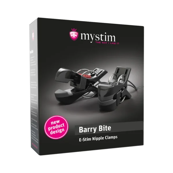 Mystim Barry Bite Bipolar E-Stim Nipple Clamps