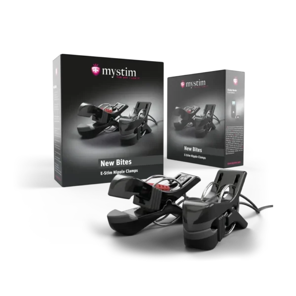 Mystim Barry Bite Bipolar E-Stim Nipple Clamps