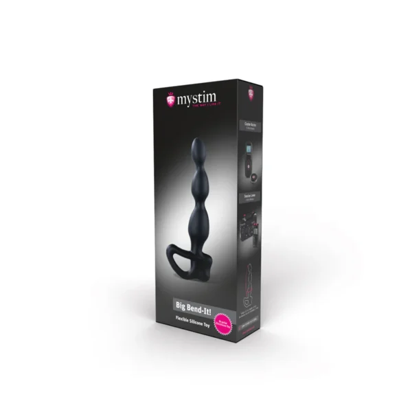 Mystim Big Bend-it E-Stim Flexible Prostate Stimulator