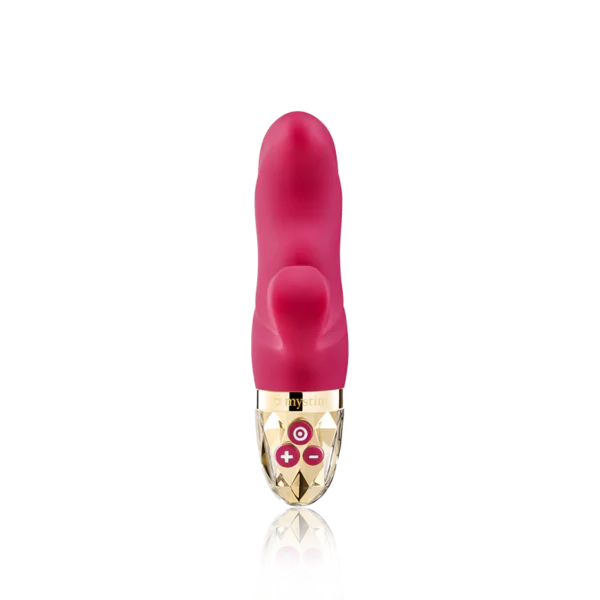 Mystim Hop Hop Bob Dual Stimulation Rabbit Vibrator - Fuchsia