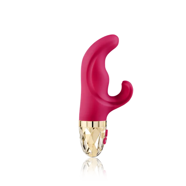 Mystim Hop Hop Bob Dual Stimulation Rabbit Vibrator - Fuchsia