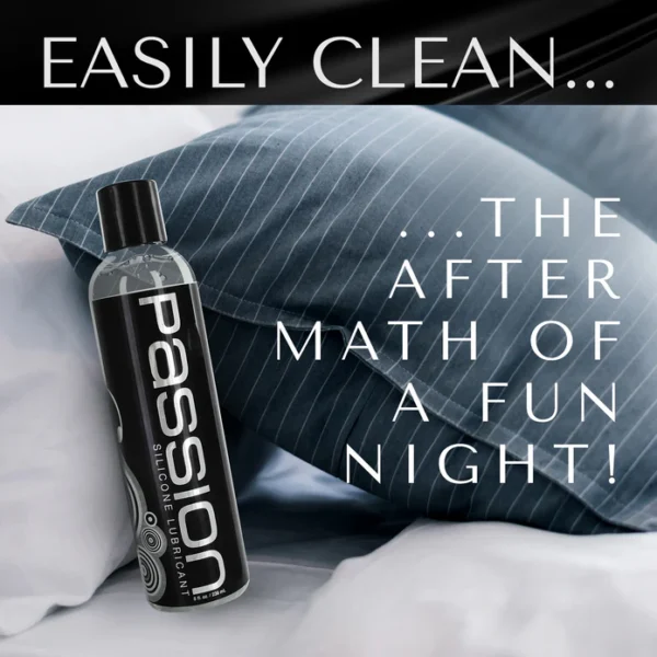 Passion Premium Silicone Lubricant 8oz Bottle