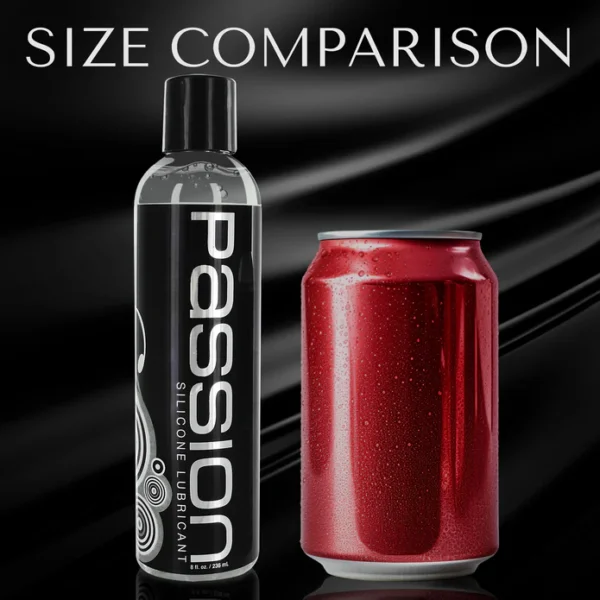 Passion Premium Silicone Lubricant 8oz Bottle
