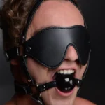 Strict - Blindfold Harness and Ball Gag