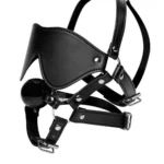 Strict - Blindfold Harness and Ball Gag