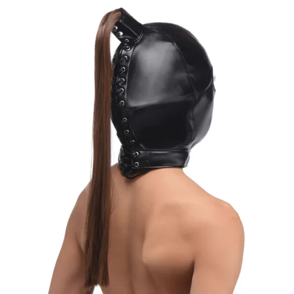 Strict | Ponytail Bondage Hood
