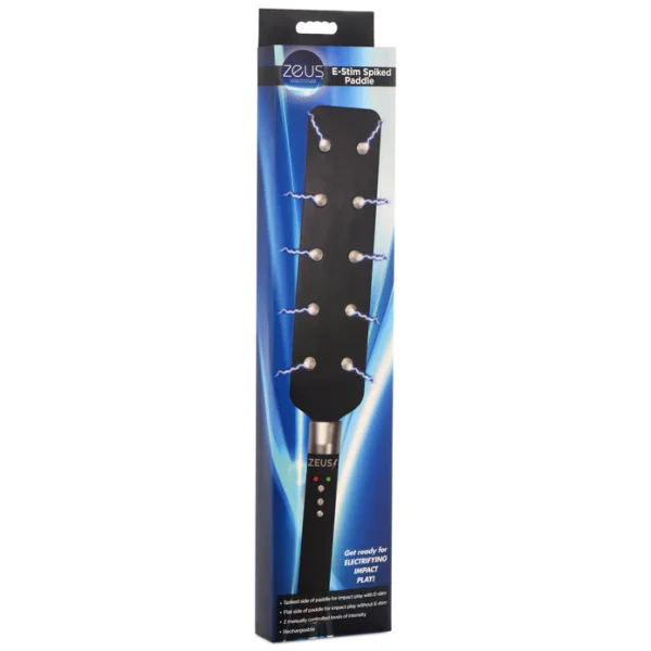 Zeus Electrosex e-Stim Spiked Paddle