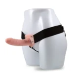 Dr. Skin By Blush 6-Inch Long Hollow Strap-On Dildo - Vanilla