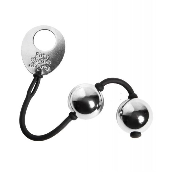 Fifty Shades of Grey Inner Goddess Silver Pleasure Balls 7.8oz