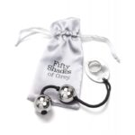 Fifty Shades of Grey Inner Goddess Silver Pleasure Balls 7.8oz