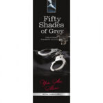 Fifty Shades of Grey You. Are. Mine. Metal Handcuffs