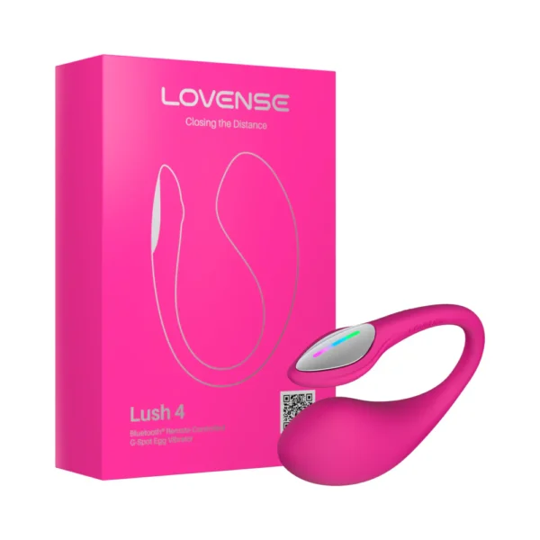 Lovense | Lush 4 Bluetooth App-Controlled G-spot Egg Vibrator