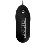 Lux Fetish | Unisex Vibrating Hollow Double Penetration Strap-On Dildo