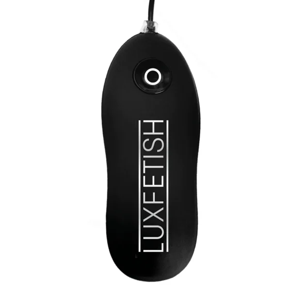 Lux Fetish | Unisex Vibrating Hollow Double Penetration Strap-On Dildo