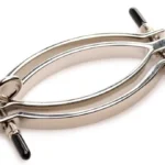 Master Series Adjustable Pussy Clamp with Leash