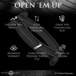 Master Series Stainless Steel Adjustable Pussy Clamp
