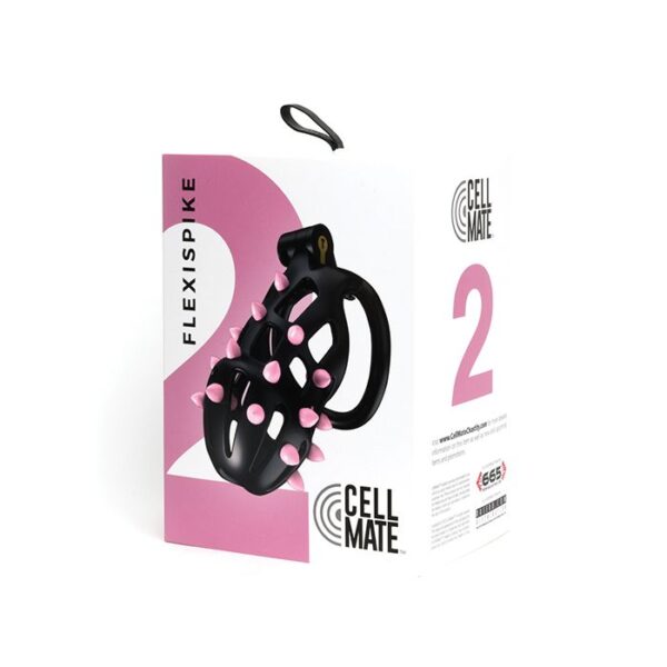 Sport Fucker Cellmate FlexiSpike Chastity Cage - Size 2