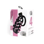 Sport Fucker Cellmate FlexiSpike Chastity Cage - Size 4