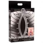 Master Series | Extreme Restraints | Spread 'Em Poker Labia Clamp with Adjustable Pressure Screws