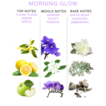 Eye of Love Morning Glow Attract Him Pheromone Parfum Fragrance Chart
