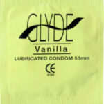 GLYDE ULTRA Thin Standard Fit Condoms Organic Vanilla Flavor 4-Count
