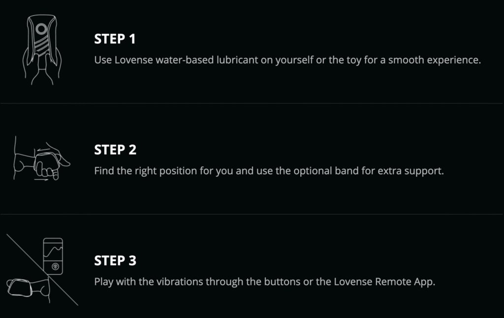 Lovense Gush 2 Hands-free RC Vibrating & Oscillating Penis Massager - How to Use