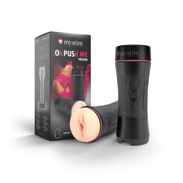 Mystim O(h)Push Me - Vagina Masturbator for Men