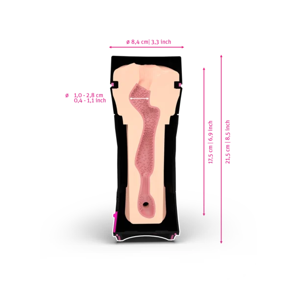 Mystim O(h)Push Me - Vagina Masturbator for Men