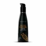 Wicked Sensual Care Aqua Flavored Lubricant - Salted Caramel - Front