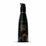 Wicked Sensual Care Aqua Flavored Lubricant - Sweet Peach - Front