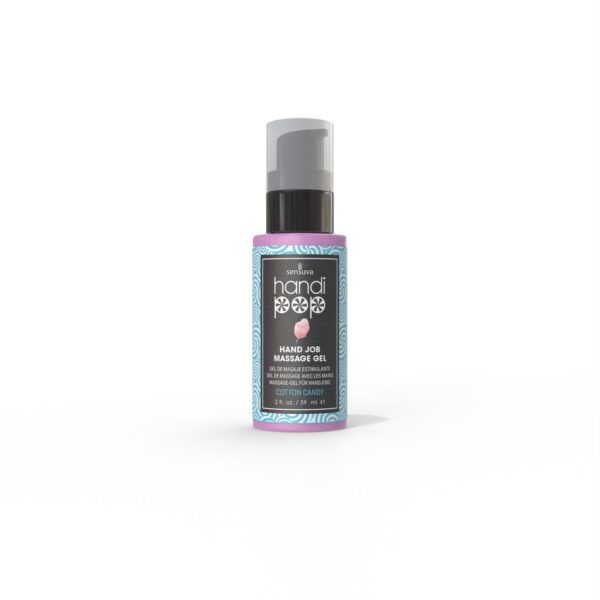 Handipop Edible Hand Job Massage Gel 2 oz - Cotton Candy