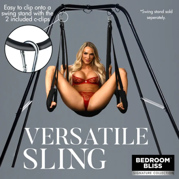 Bedroom Bliss Lover's Door Swing Sex Swing - Versatile Sling