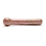 Dame | Chakrubs - Anahata Curve Rhodonite Crystal Dildo