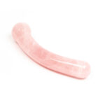 Dame | Chakrubs Heart Curve Rose Quartz Crystal Dildo