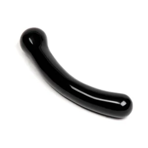 Dame | Chakrubs Xaga Curve Obsidian Crystal Dildo