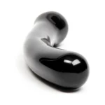 Dame | Chakrubs Xaga Curve Obsidian Crystal Dildo