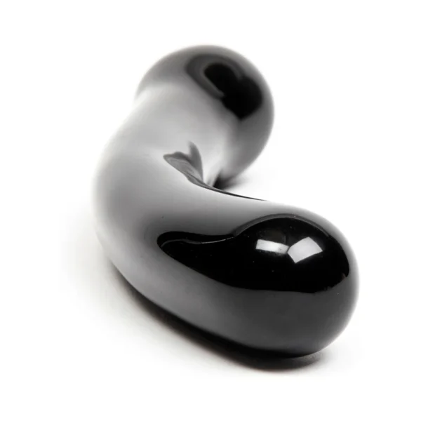 Dame | Chakrubs Xaga Curve Obsidian Crystal Dildo