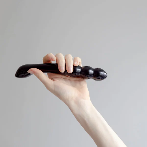 Chakrubs | Xaga Viper Obsidian Crystal Dildo