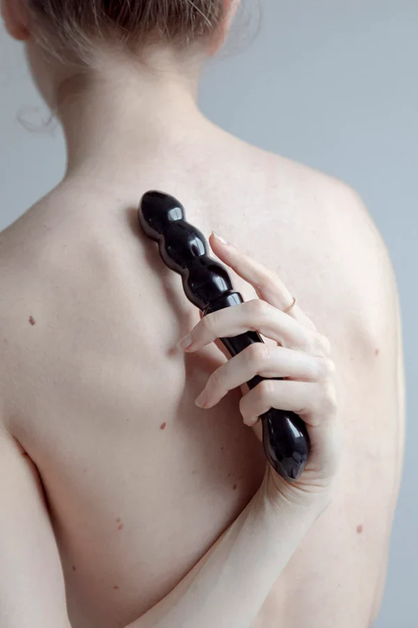 Chakrubs | Xaga Viper Obsidian Crystal Dildo