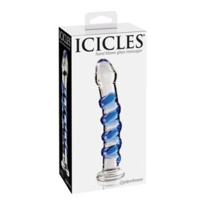 Pipedream Icicles No. 5 Hand-blown Glass Dildo