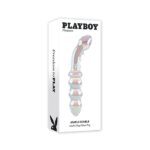 Playboy Pleasure Jewels Multiplay Double Glass Dildo