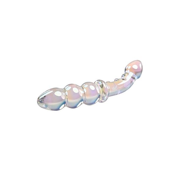 Playboy Pleasure Jewels Multiplay Double Glass Dildo