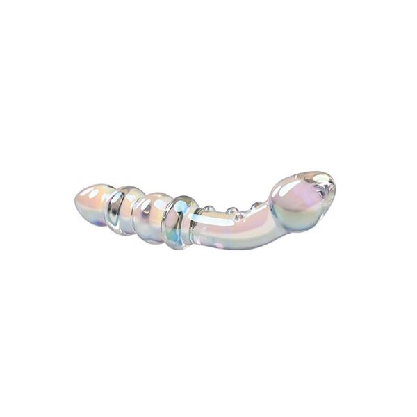 Playboy Pleasure Jewels Multiplay Double Glass Dildo