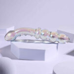 Playboy Pleasure Jewels Multiplay Double Glass Dildo
