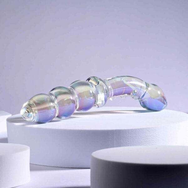 Playboy Pleasure Jewels Multiplay Double Glass Dildo
