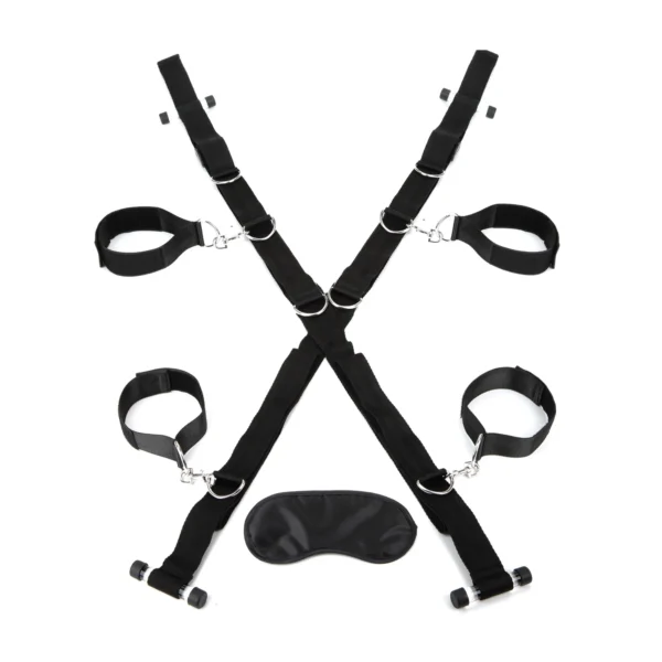 Lux Fetish Over the Door Cross Restraint Kit